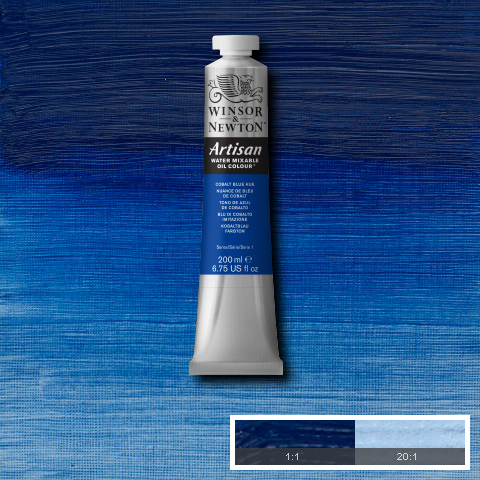 Artisan Water Mixable Oil 200ml Cobalt Blue Hue