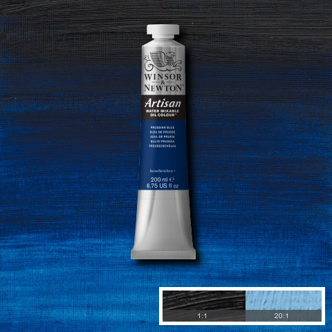 Artisan Water Mixable Oil 200ml Prussian Blue 