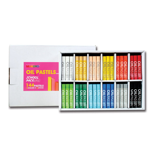 Erengi ArtAspirer Oil Pastel Box of 12 - Ivory Black (3)