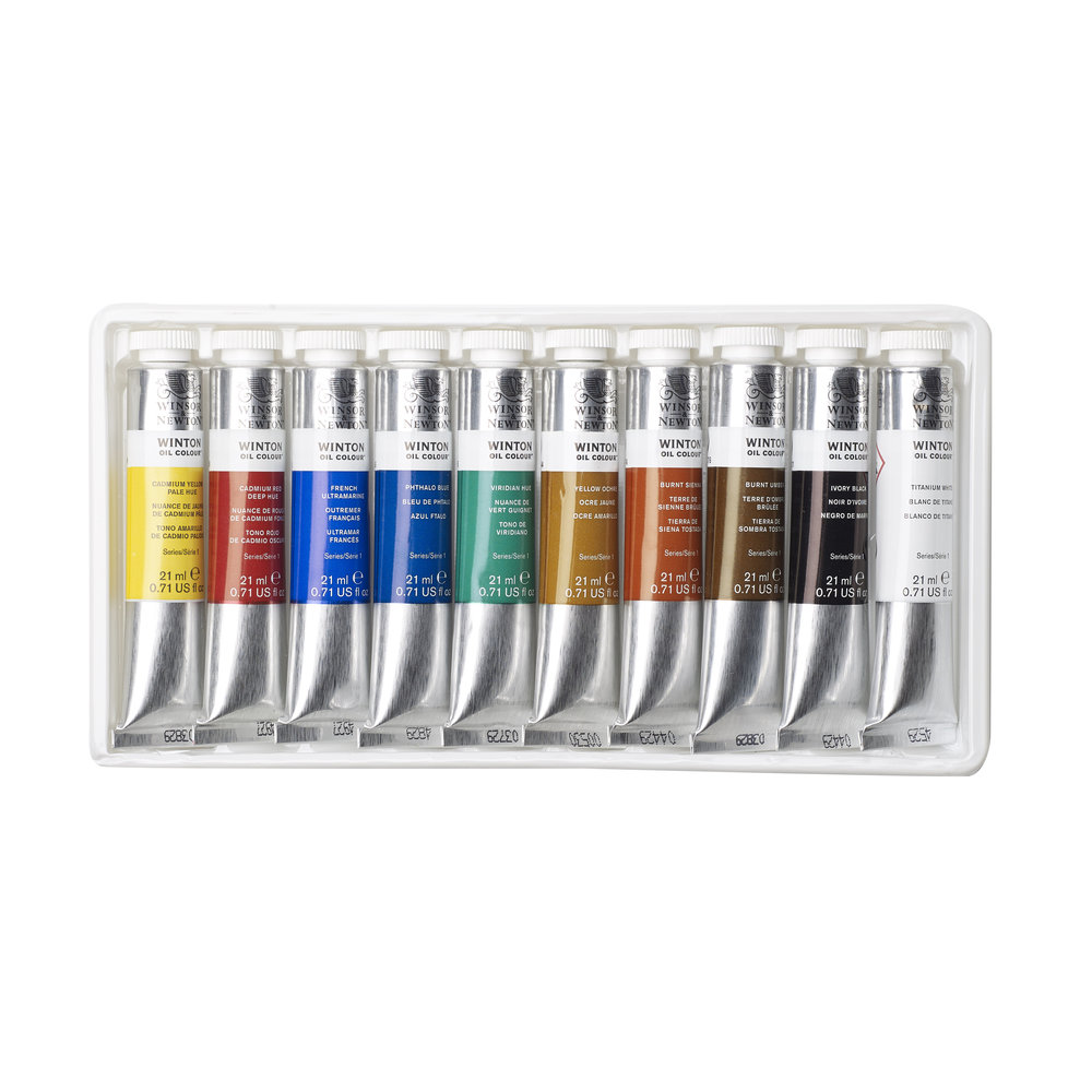 未使用】Winsor & Newton ウィントン 21mlオイルカラー10本 【公式通販】