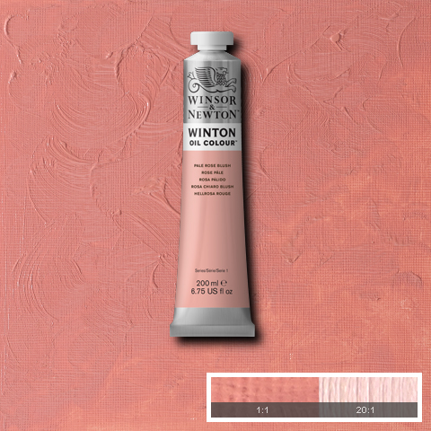 Winsor & Newton Winton Oil Colour - Pale Rose Blush - 200mL