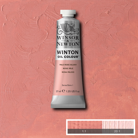 Winsor & Newton Winton Oil Colour  37mL  Pale Rose Blush
