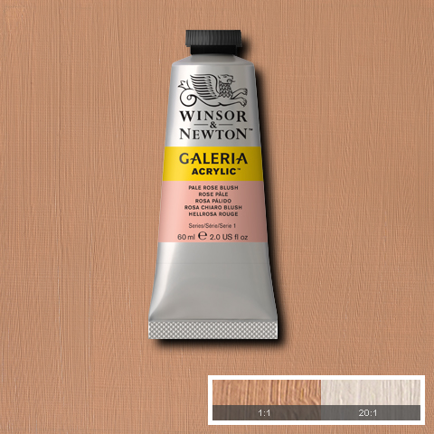 Winsor & Newton Galeria Acrylic - Pale Rose Blush - 60ml