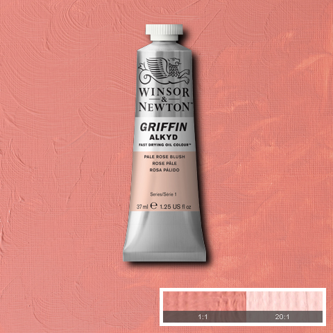 W&N Griffin Fast Dry Oil 37ml Pale Rose Blush