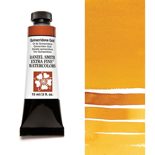 Daniel Smith Extra Fine Watercolor 15ml - Quinacridone Gold