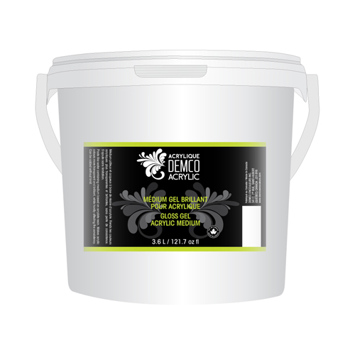 Demco Gloss Gel Medium - 3.6L