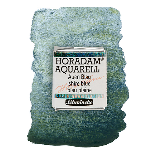 Schmincke Horadam Supergranulating Watercolour - Half Pan - 934 Shire Blue