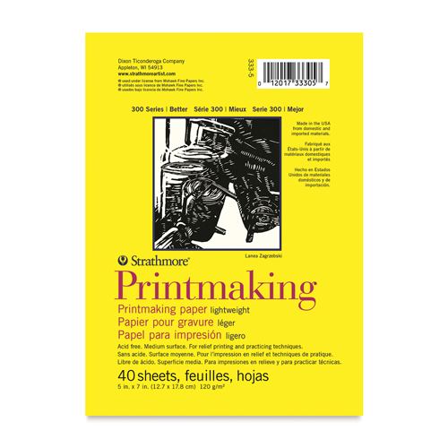 Strathmore #300 Printmaking Pad 5"x7"