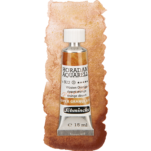 Schmincke Horadam Supergranulating Watercolour - 15ml - 922 Desert Orange