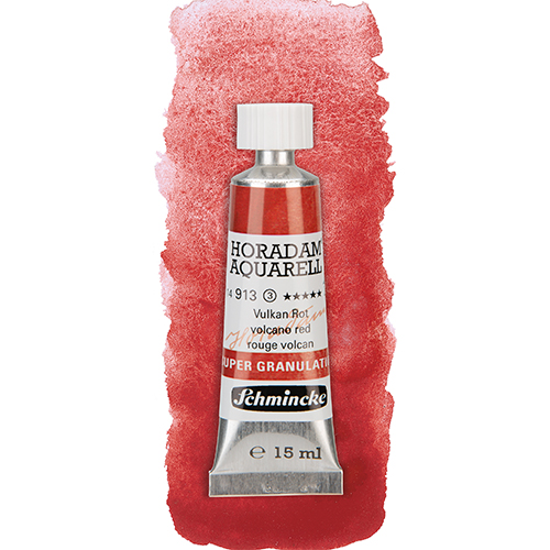 Schmincke Horadam Supergranulating Watercolour - 15ml - 913 Volcano Red