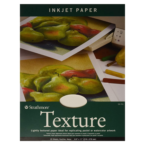 Strathmore Inkjet Photo Paper 8.5"x11" Texture - Pack of 25