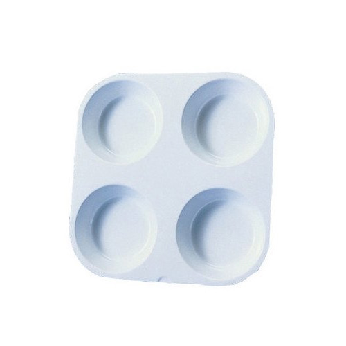 Plastic Muffin Tray Palette - 4 Well
