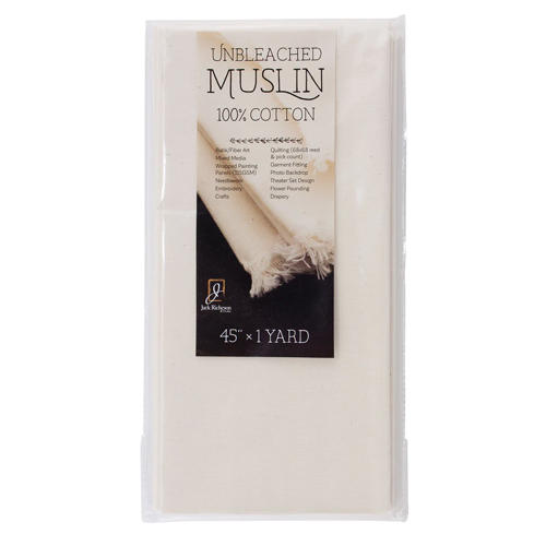 Jrc Muslin Unbleach 45"x1yd