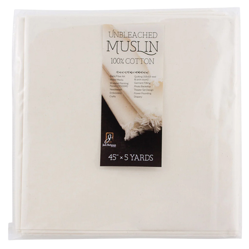 Jrc Muslin Unbleach 45"x5yd