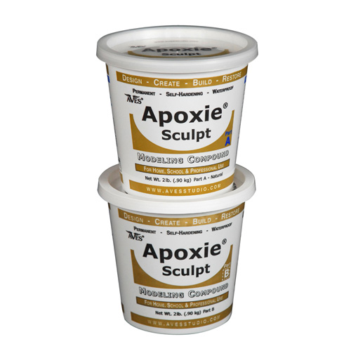 Aves Apoxie Sculpt Modelling Compound - 4lb - White