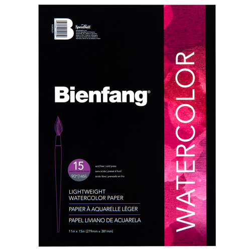 Bienfang Aquademic Watercolour Pad 11 x 15 in.