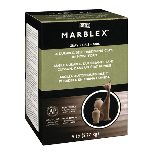 Amaco Marblex Airdry Clay 5lb Box