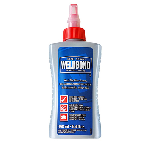 Home :: MATERIALS & EXTRAS :: ADHESIVES :: GLUE-WELDBOND :: GLUE-WELDBOND  WHITE 160ML