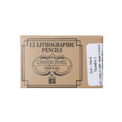 Charbonnel Lithographic Crayons No.1 - Hard - 12-pack