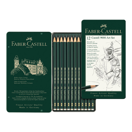 Faber-Castell 9000 Graphite Pencils Art Set