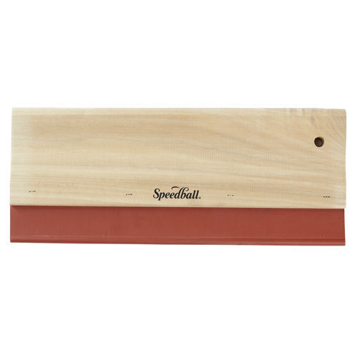 Speedball Fabric Squeegee Wood  12 in. 