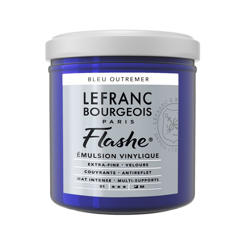 Flashe Vinyl Emulsion Paint - 125ml - Ultramarine