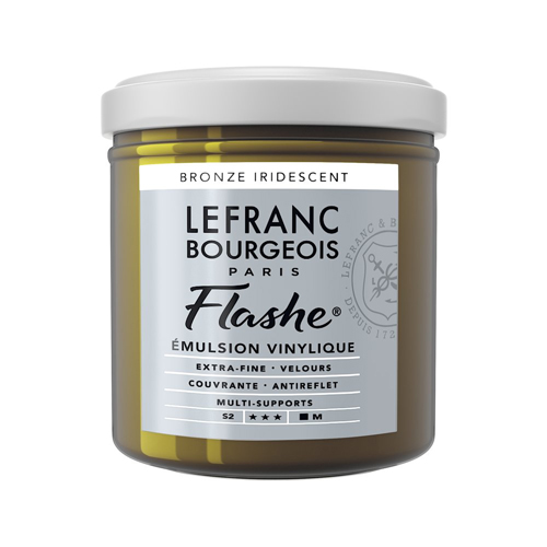 Flashe Vinyl Emulsion Paint - 125ml - Iridescent Bronze