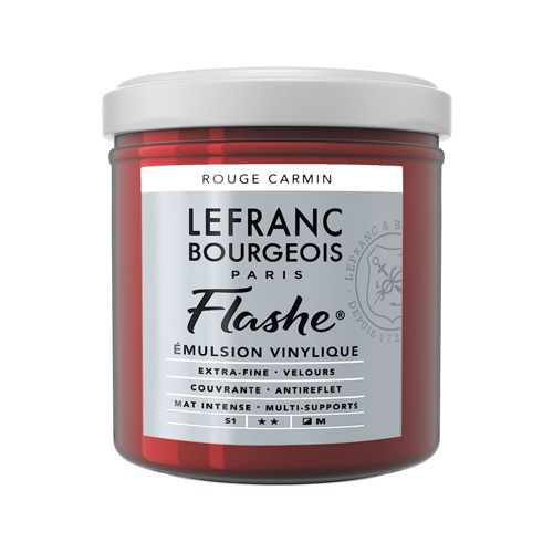 Flashe Vinyl Emulsion Paint - 125ml - Carmine Red