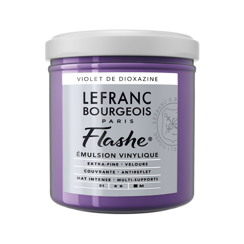 Flashe Vinyl Emulsion Paint - 125ml -  Dioxazine Violet