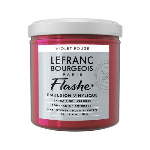 Flashe Vinyl Emulsion Paint - 125ml - Red Violet