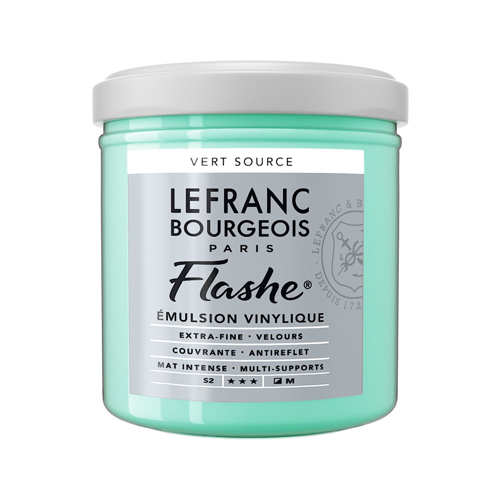 Flashe Vinyl Emulsion Paint - 125ml - Water Green