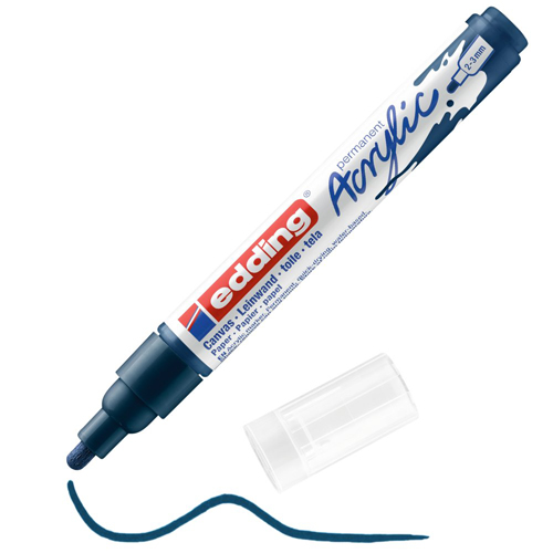 edding Acrylic Marker - Medium - Elegant Midnight