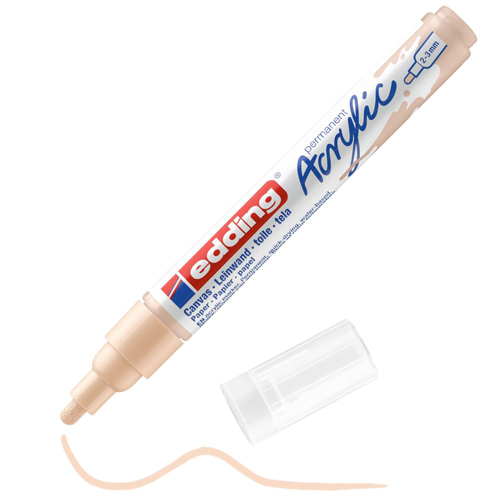 edding Acrylic Marker - Medium - Warm Beige