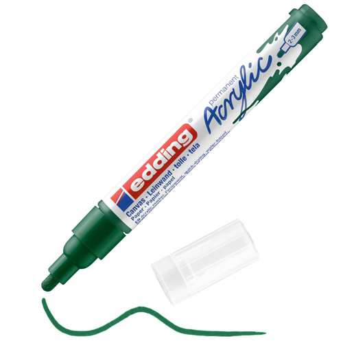 edding Acrylic Marker - Medium - Moss Green