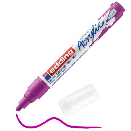 edding Acrylic Marker - Medium - Berry