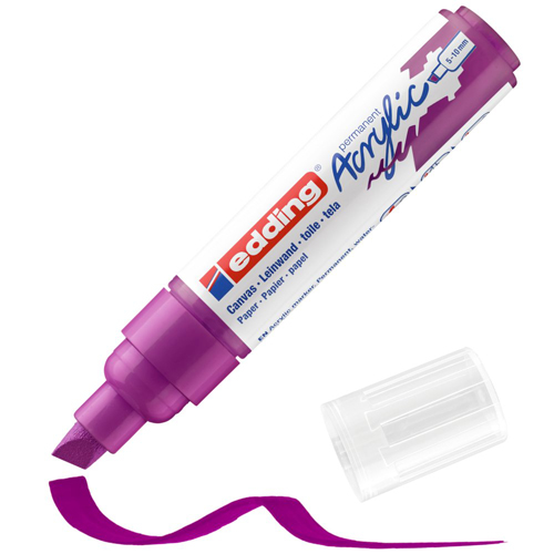 edding Acrylic Marker - Broad - Berry