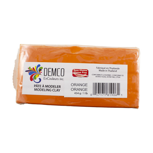Demco Modelling Clay 1lb Orange