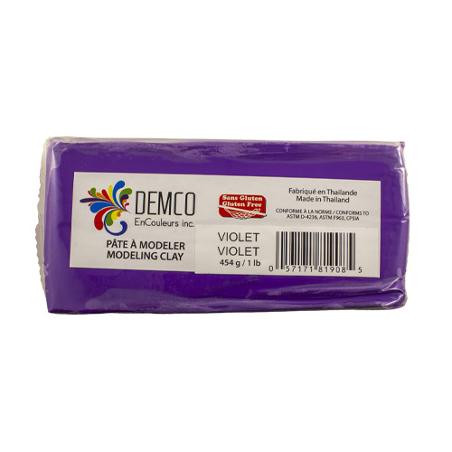 Demco Modelling Clay 1lb Violet