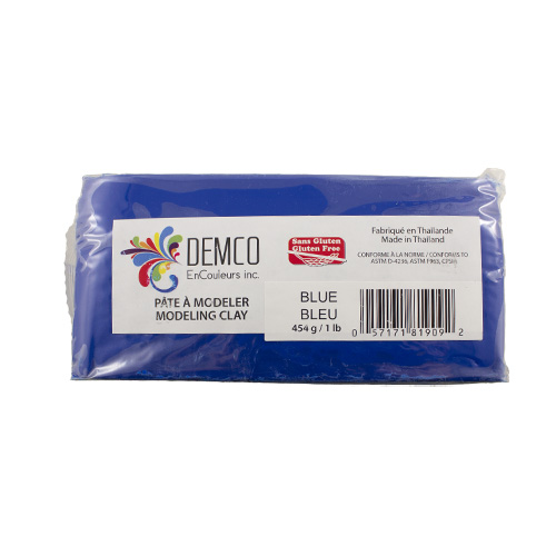 Demco Modelling Clay 1lb Blue