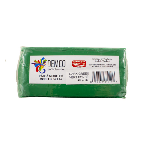 Demco Modelling Clay 1lb Dark Green