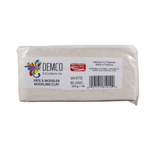 Demco Modelling Clay 1lb White