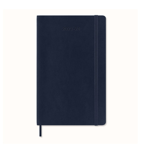 Moleskine 2023/2024 Weekly 18-month Planner - Pocket, Softcover, Blue