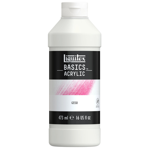 Liquitex Basics Acrylic Gesso 16oz