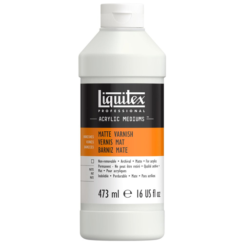 Liquitex Acrylic Permanent Varnish 16oz - Matte