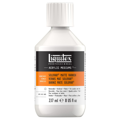 Liquitex Soluvar Varnish 8oz - Matte