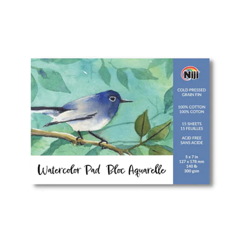 Yasutomo Niji Watercolor Paper Pad - Cold Press 