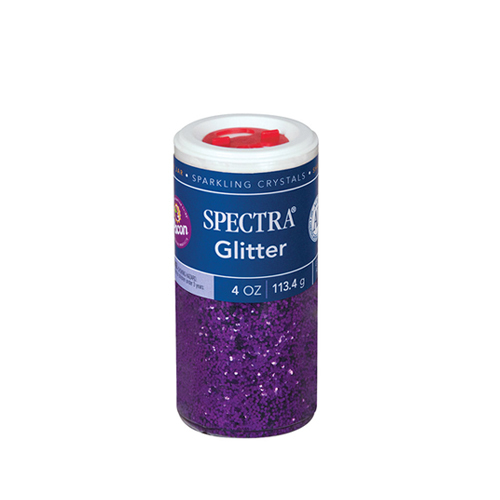 Glitter 4oz Shaker Bottle Purple