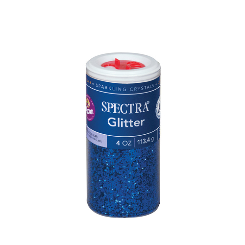 Glitter 4oz Shaker Bottle Blue