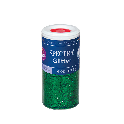 Glitter 4oz Shaker Bottle Green