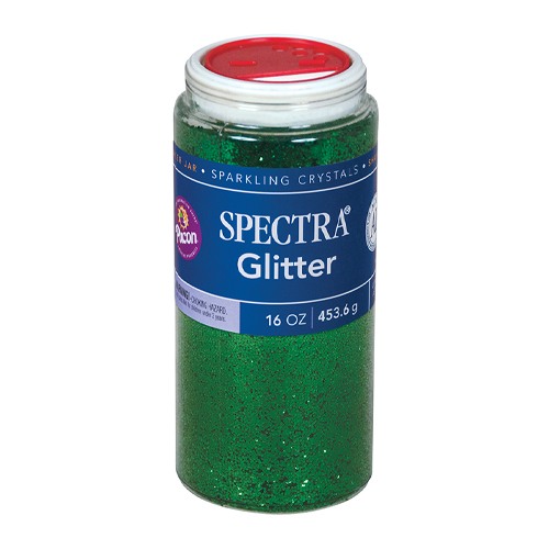 Glitter 1lb Shaker Bottle Green